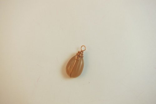 Karen Meador, Ph.D.'s Ellipse Earrings - , Contemporary Wire Jewelry, Coiling, Coiling Wire, Wire Coiling, Loops, Wire Loop, Wrapped Wire Loop, Wire Wrapping, Wrapping, Wire Wrapping Jewelry, End by making a wire swirl